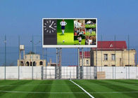 Affichages de mur P10 visuels menés extérieurs polychromes, lancement 10mm SMD3535 de pixel