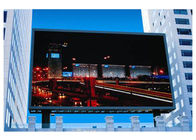 Affichage mené polychrome visuel P8 de publicité extérieure de HD grand écran de 256 * de 128mm