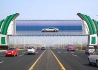 Panneau d'affichage extérieur de l'autoroute urbaine LED du lancement 10mm de pixel, affichages à LED polychromes de SMD3535