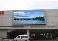 Panneau d'affichage extérieur 16bit de Digital LED de la publicité de P8 P10 à fond gris