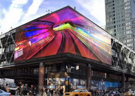Affichage à LED extérieur imperméable polychrome RVB, écran mené de P8 SMD De mur pour la publicité