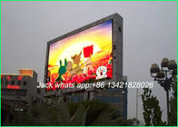 Affichages à LED extérieurs de P8 Pixels 8mm polychromes de 256 * de 128mm vrais pour la publicité
