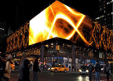 Affichages menés extérieurs du lancement 10mm de pixel avec l'intense luminosité SMD3535 polychrome
