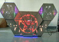 Éclat réglable de divers de forme du DJ écran magnifique de la cabine LED polychrome