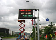 Panneaux routiers extérieurs de P8 LED, affichage imperméable du trafic de LED pour l'apparence de message