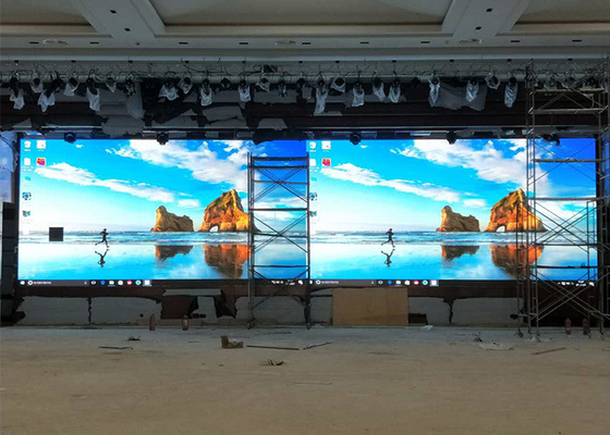 SMD2020 Chip Indoor Rental Led Screen pour des annonces montrent le concert d'exposition
