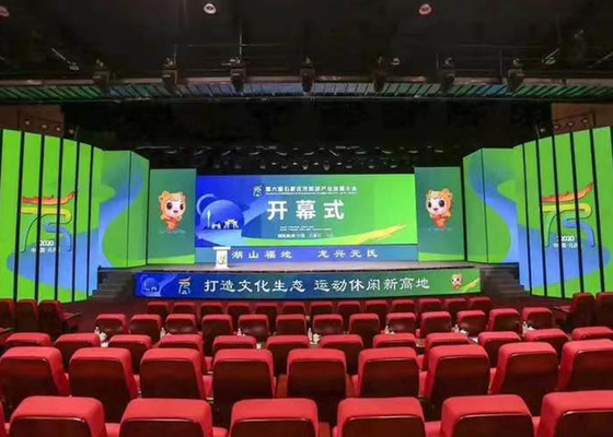 écran mené d'intérieur de location de panneau visuel de 3.91mm 4.81mm LED pour des événements d'étape