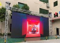 Mur visuel d'écran mené du bien mobilier P4.81 de fond de location extérieur d'exposition