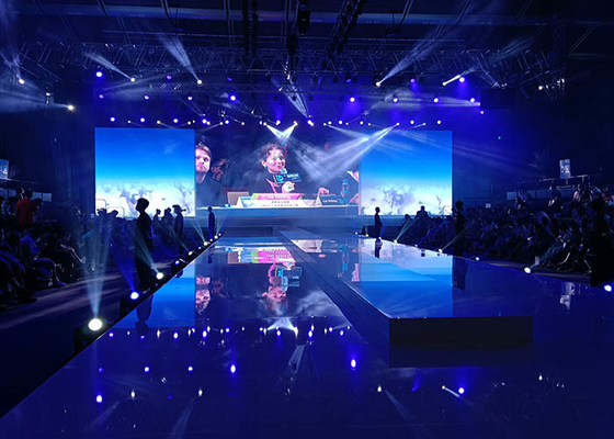 Grand affichage mené de fond d'étape de grand écran de l'angle de visualisation LED TV