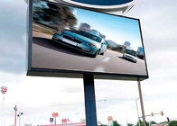 Signe de publicité extérieure de bord de la route de panneau d'affichage à LED de soutien de Polonais P10