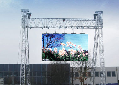 La location extérieure de la grande publicité claire a mené performance polychrome d'écran la haute