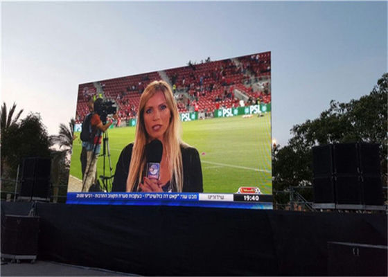 Protégez l'écran contre les intempéries mené par SMD extérieur pour annoncer l'économie d'énergie du panneau 110-220v menée par RVB