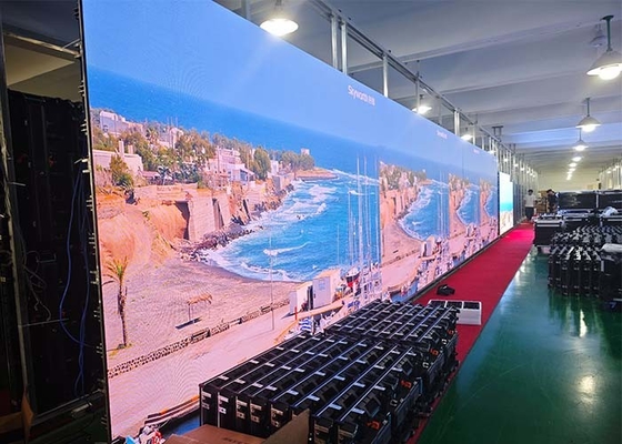 Résolution élevée P1.56 Gob LED Video Wall pour les grands événements de festival