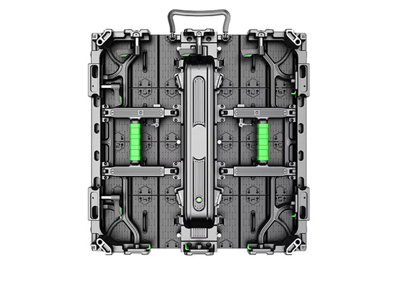 Écran à LED à l'intérieur courbé en forme de cercle, mur vidéo d'angle