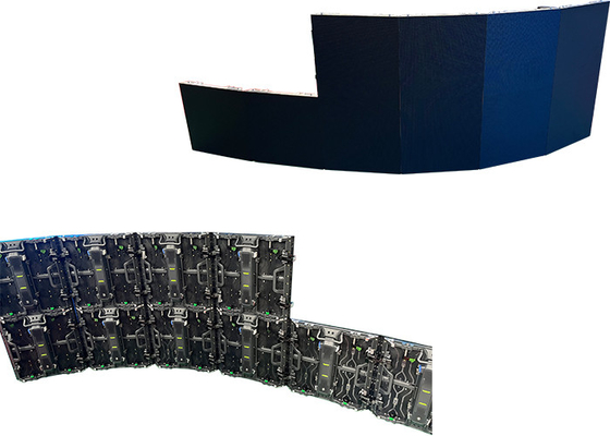 P1.95 P2.5 P2.6 P3.91 Affectation à angle droit affichage LED 250*250 mm Taille du module Connexion dure