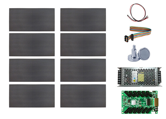 L'écran LED sans armoire est constitué d'un module magnétique P1.2 P1.5 P1.8 P2 P2.5