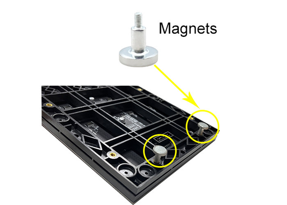 L'écran LED sans armoire est constitué d'un module magnétique P1.2 P1.5 P1.8 P2 P2.5