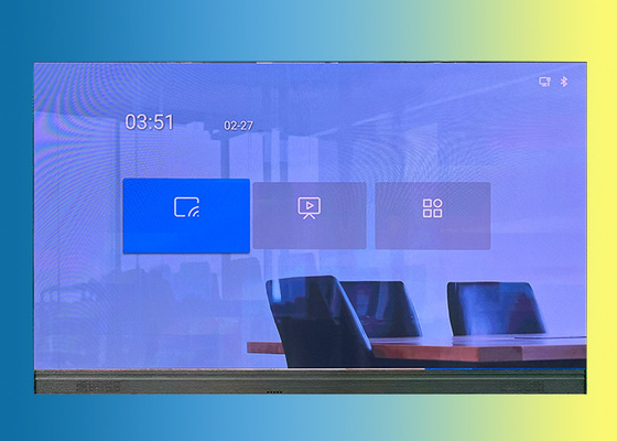 Affichage LED tout-en-un 115 pouces Écran interactif intelligent Panneau GOB Ultra HD