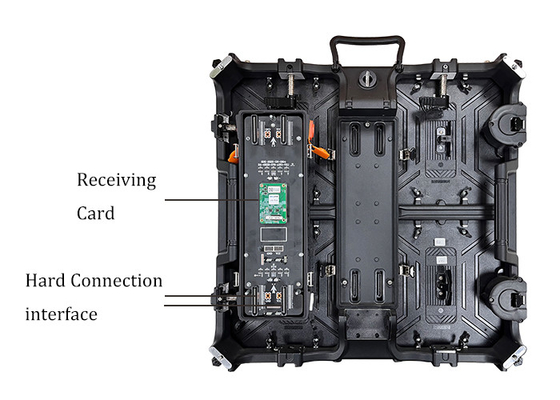 P4.8 Écran LED de location extérieure 576*576mm Armoire 288*288mm Module imperméable à la pluie