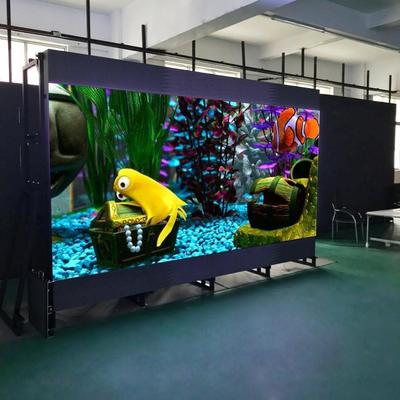 P10 Outdoor LED Video Display 10mm Pixel 6500cd Brightness