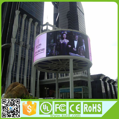 P10 Outdoor LED Video Display 10mm Pixel 6500cd Brightness