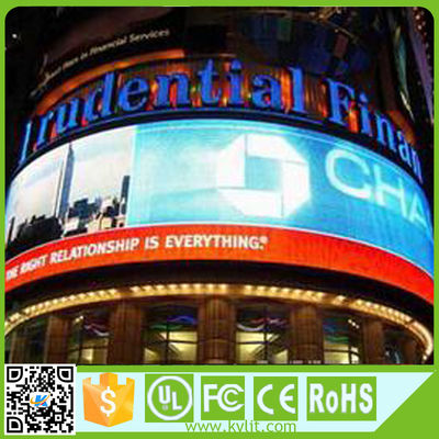 P10 Outdoor LED Video Display 10mm Pixel 6500cd Brightness