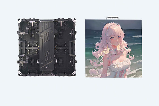 Écran LED extérieur P2.6/P3.9 IP65 étanche avec service frontal 7680hz pour cabine DJ