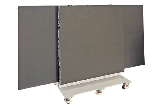 Indoor 2x2m Foldable LED Poster Screen with High Refresh Rate for Commercial Advertising