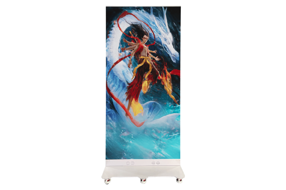 KAILITE KH Series P1.95 Dual Unit Cascade Video Wall Kit 4x2m 2048x1024 Indoor Foldable LED Poster Screen