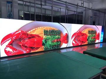 signes polychromes de mur menés par 800w de l'écran 2mm de lancement visuel de pixel 2 ans de Wanrranty