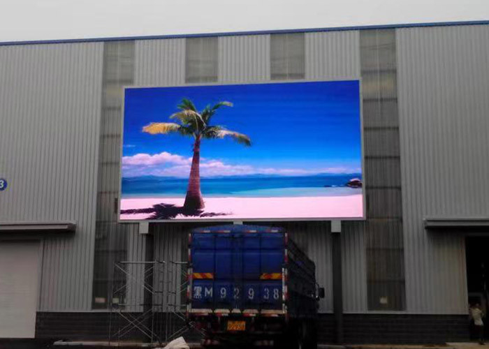 Panneau mené polychrome imperméable LED de panneau d'affichage extérieur de l'intense luminosité