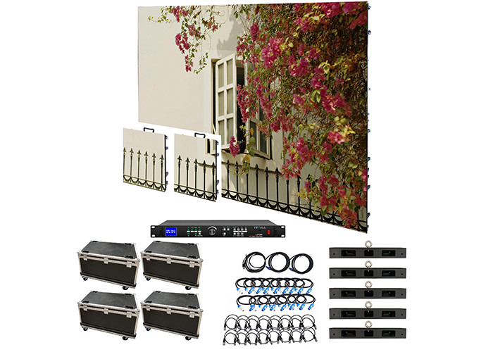 Écran LED de location de scène P1.95 P2.6 P2.97 P3.91 Module de connexion dure de 500 mm