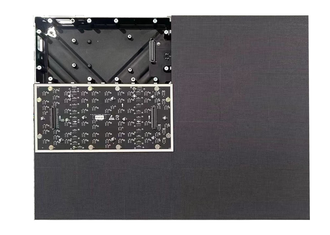 P1.25 Écran LED RVB intérieur 640*480mm Armoire en aluminium pour église avec connexion de moyeu
