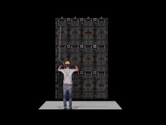 Écran LED de location étanche extérieur P3.91, mur vidéo d'étape robuste et à liaison dure